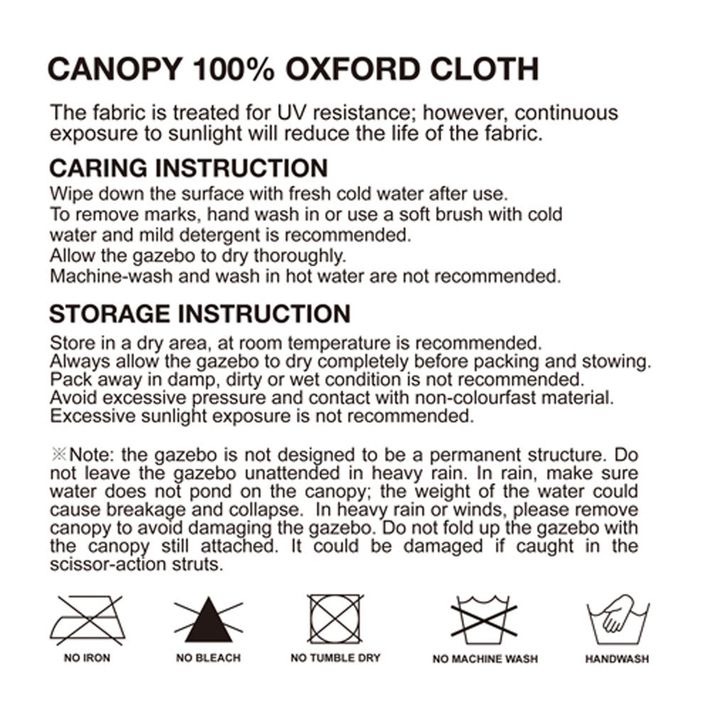 INSTAHUT 4.5X3 Pop Up Gazebo - White