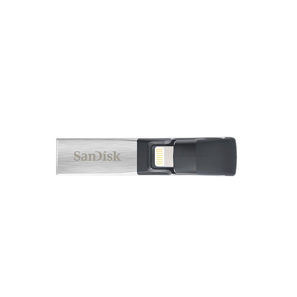 SANDISK IXPAND FLASH DRIVE SDIX30N 32GB GREY IOS USB 3.0 (SDIX30N-032G)