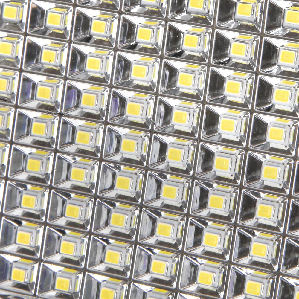 Set of 2 LED Solar Sensor Light 120 SMD