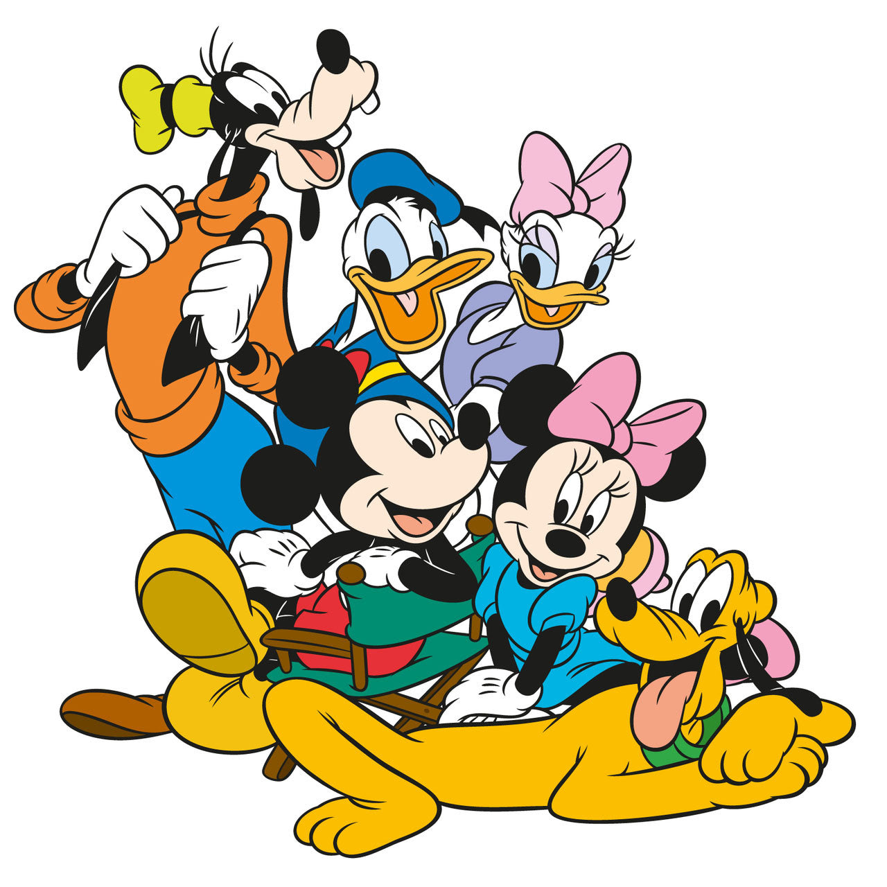 Mickey Mouse Clubhouse Wall Stickers - Totally Movable