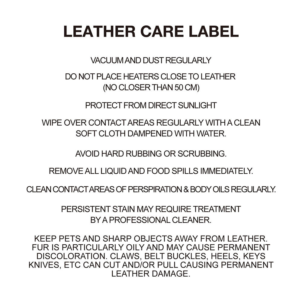 Deluxe PU Leather 2 Drawers Cabinet Black