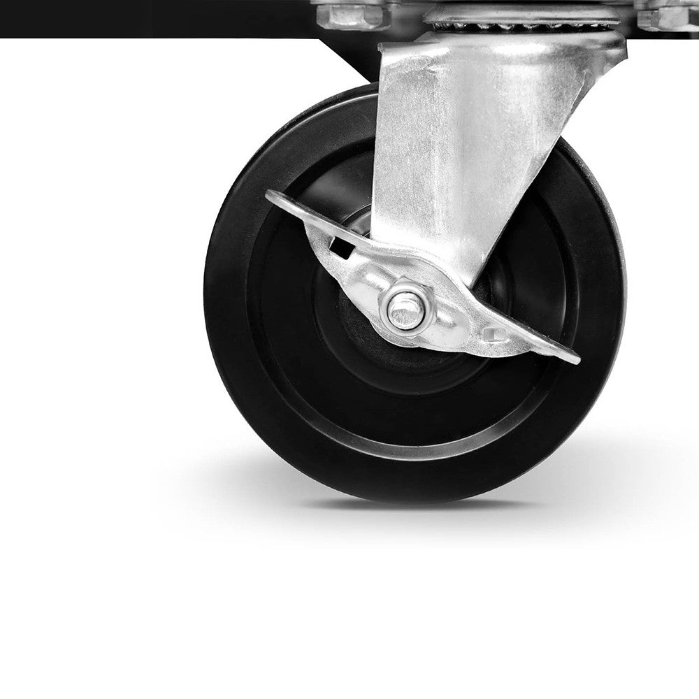 5 Drawers Roller Toolbox Cabinet Black