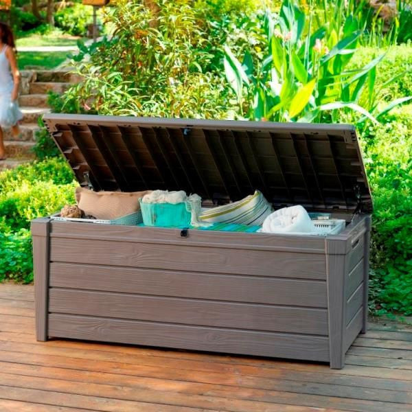 Keter Brightwood Outdoor Garden Storage Box