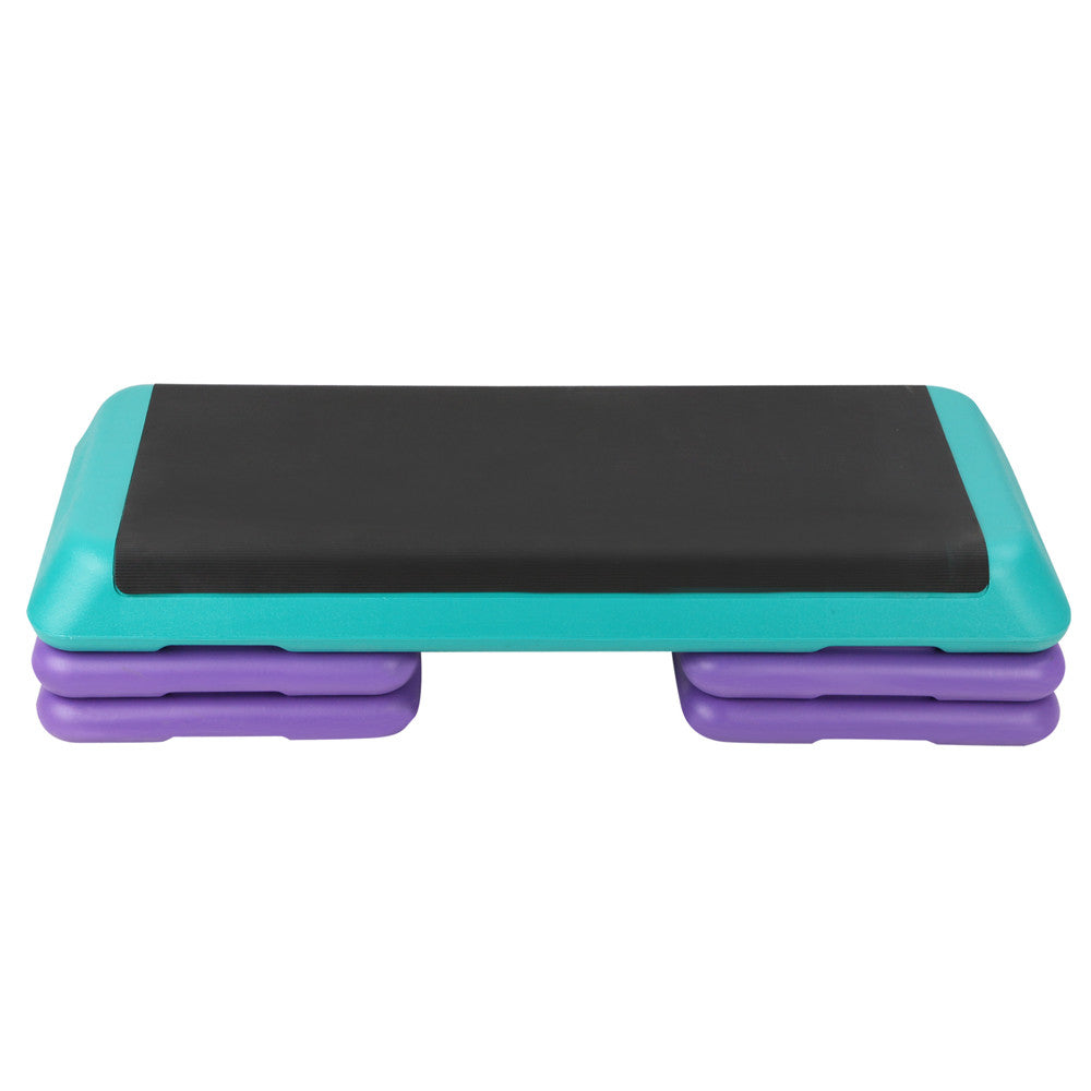 Aerobic Gym Workout Exercise Step Purple Green