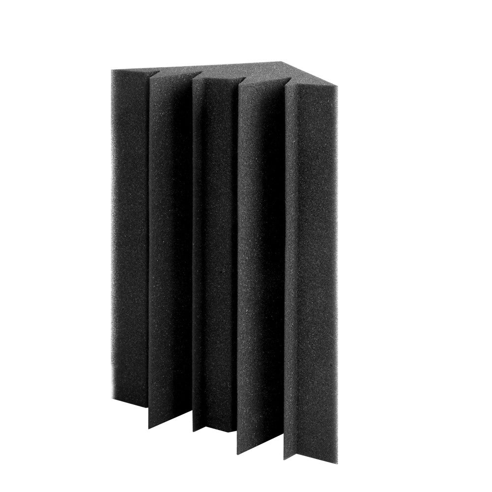 Set of 20 Studio Corner Bass Trap Acoustic Foam Black