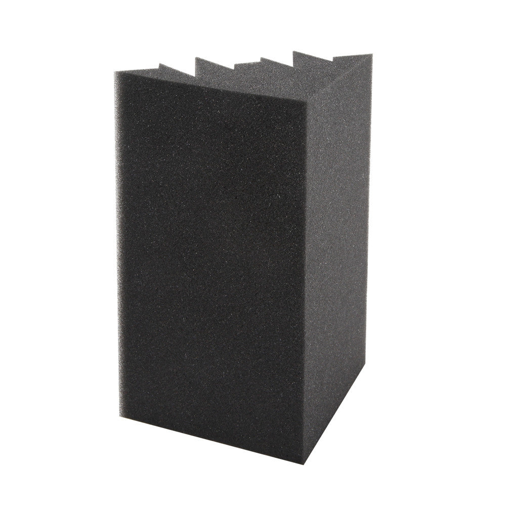 Set of 20 Studio Corner Bass Trap Acoustic Foam Black