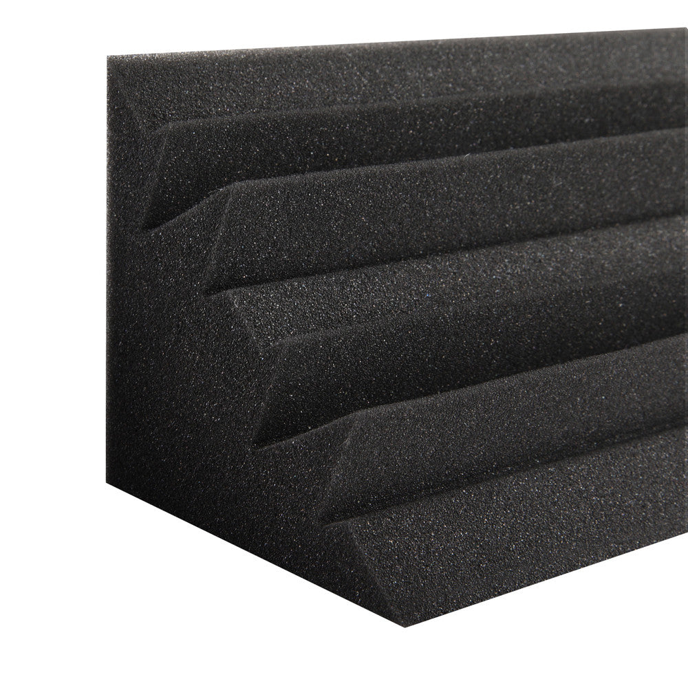 Set of 20 Studio Corner Bass Trap Acoustic Foam Black