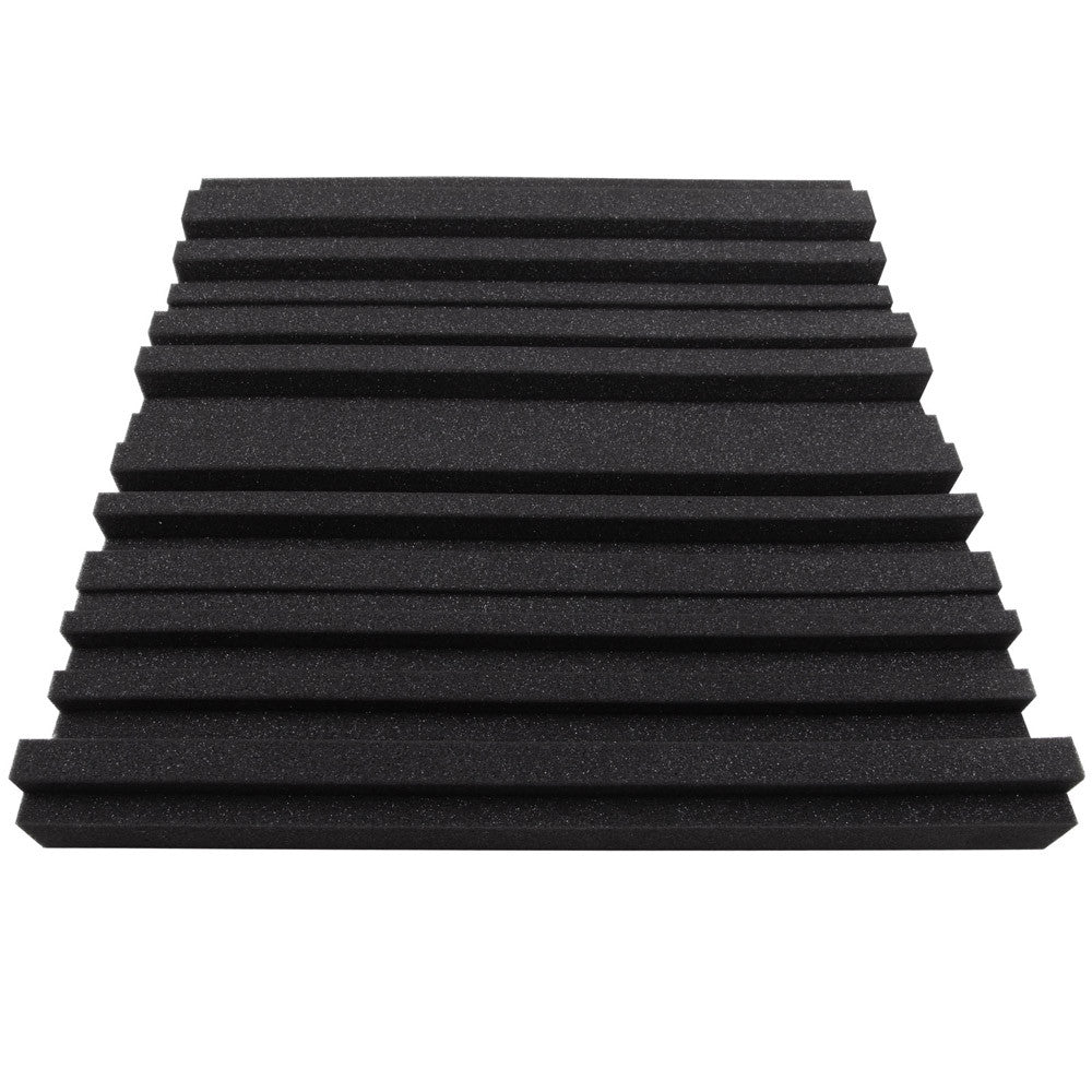 Set of 10 Studio Acoustic Foam Black