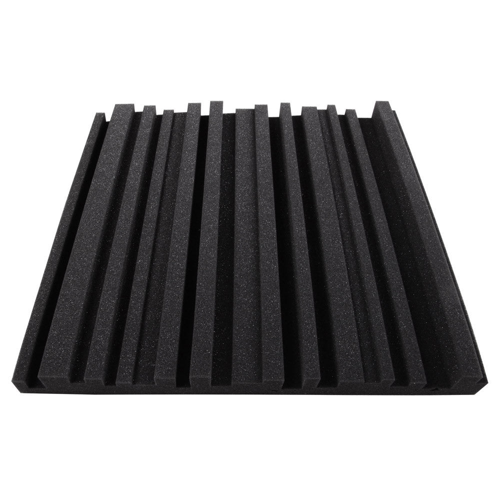 Set of 10 Studio Acoustic Foam Black