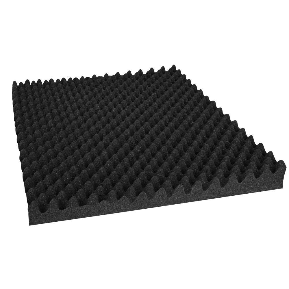 Studio 20 Eggshell Acoustic Foam Black 50 x 50cm