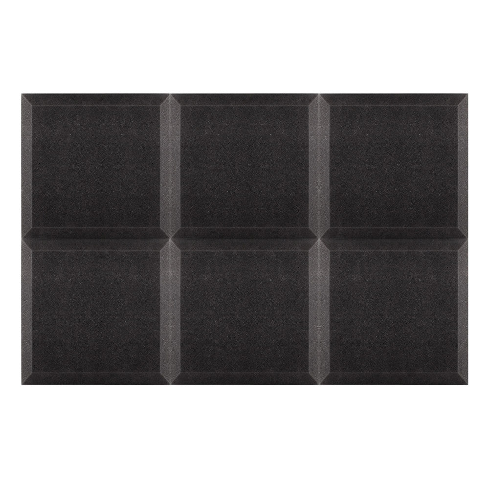 Set of 20 Studio Ceiling Acoustic Foam Charcoal