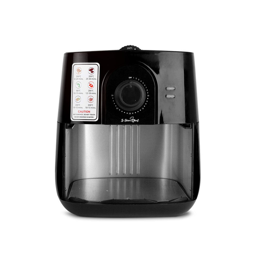 3L Oil-Less Air Fryer - Black