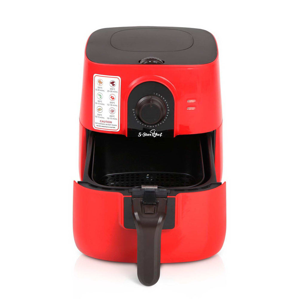 3L Oil-Less Air Fryer - Red