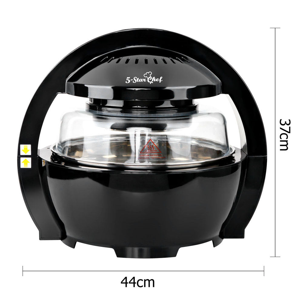 5 Star Chef Air Fryer 13L - Black