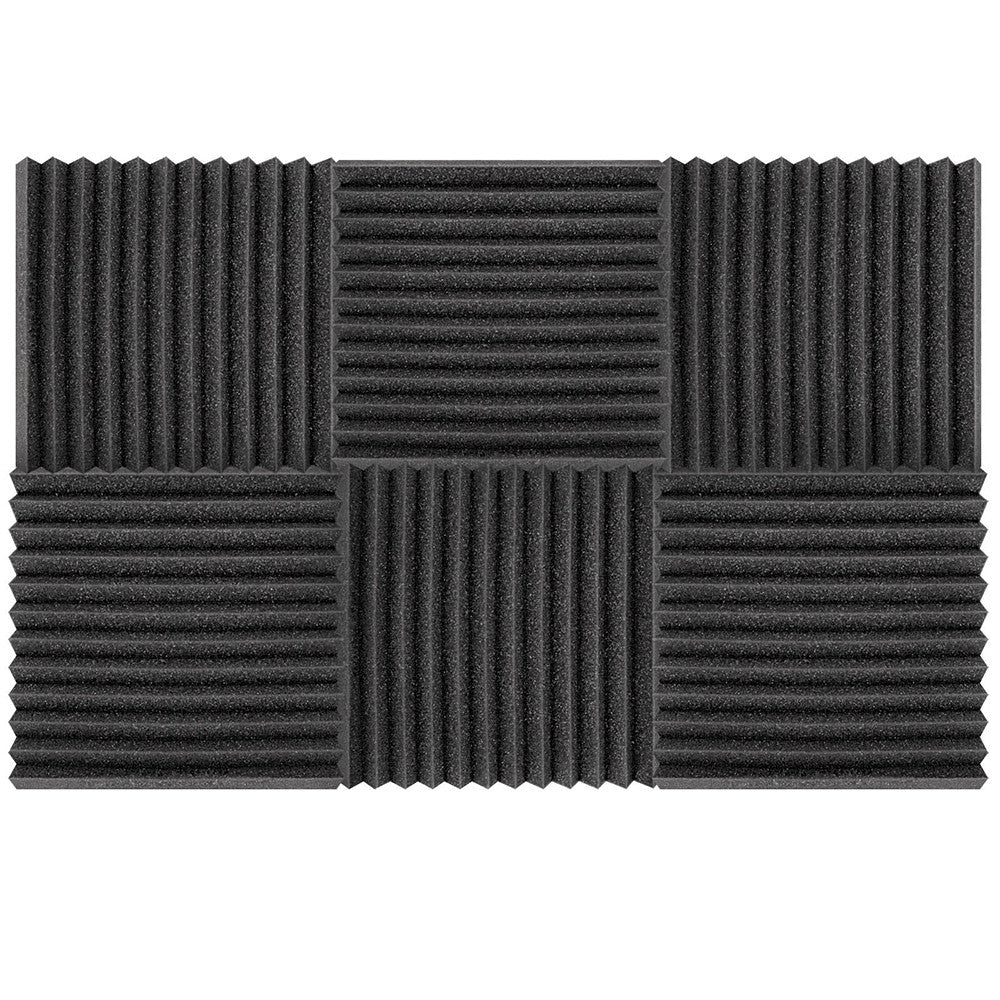 12 Teeth Wedge 30 x 30cm Acoustic Foam Panels x 40