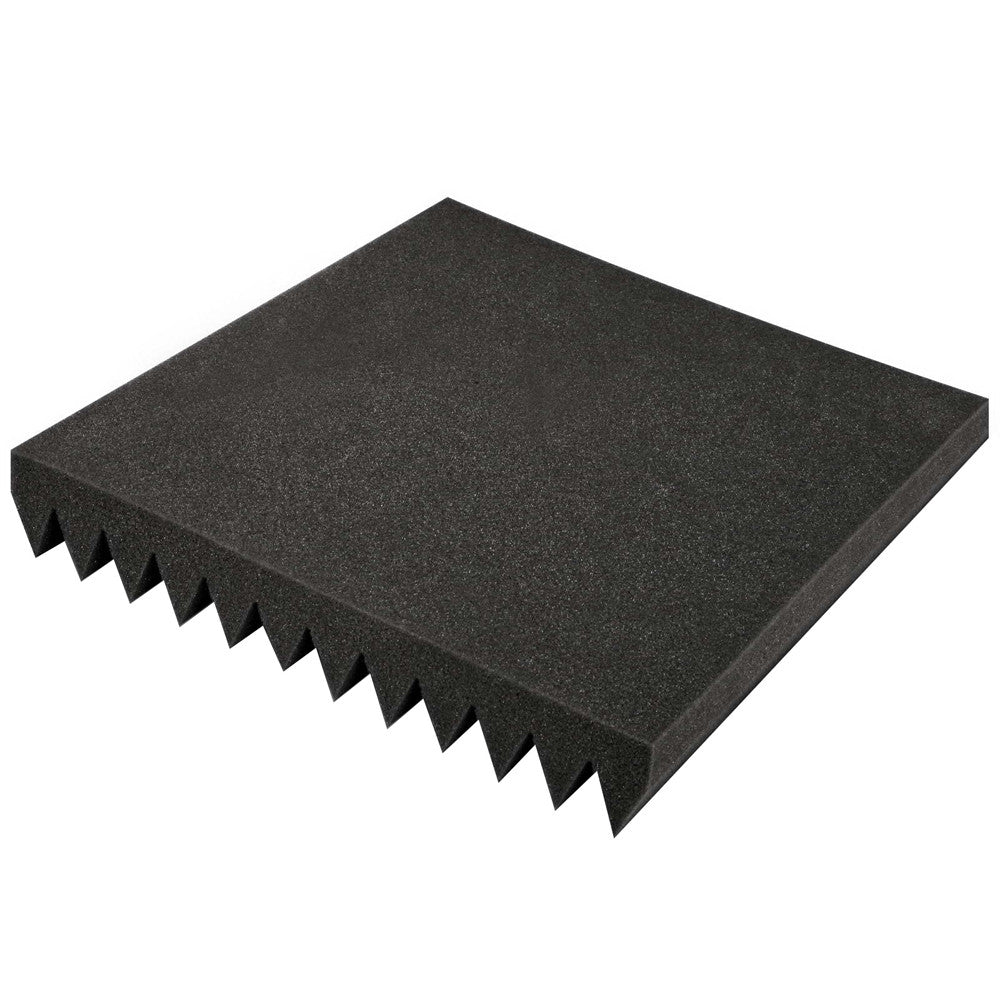 Set of 20 Studio Wedge Acoustic Foam Charcoal 30 x 30cm