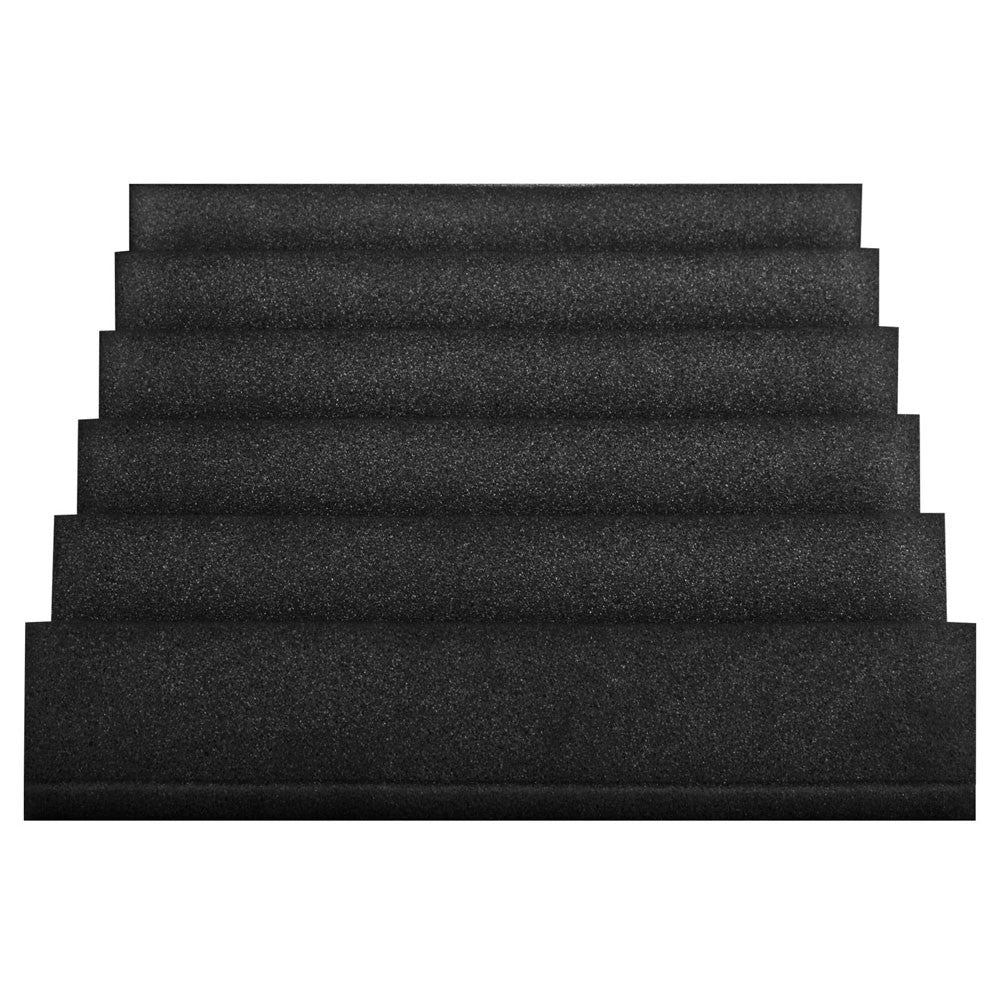 Set of 20 Studio Wedge Acoustic Foam Black 30 x 30cm