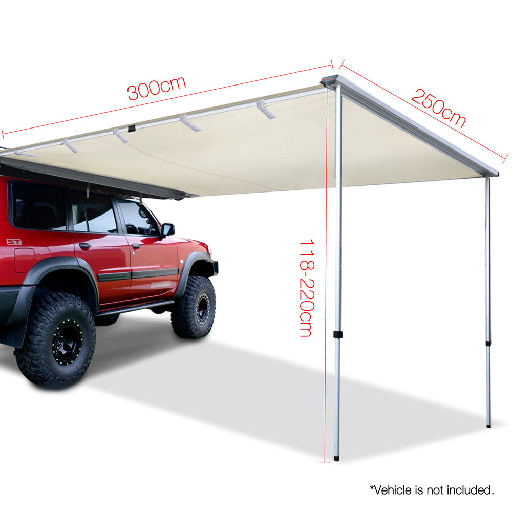 2.5X3M Car Awning  - Beige