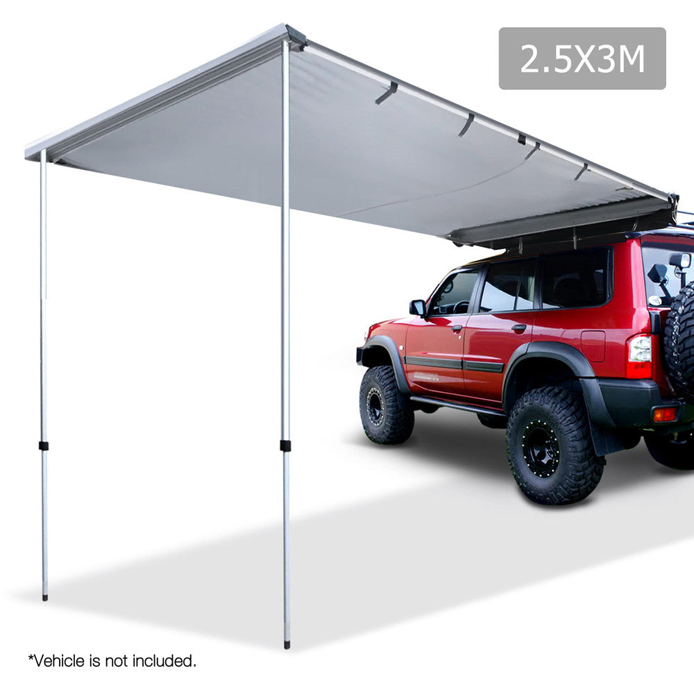 2.5X3M Car Awning  - Grey