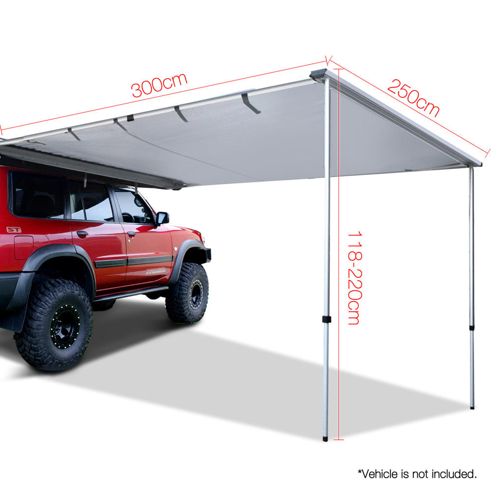 2.5X3M Car Awning  - Grey