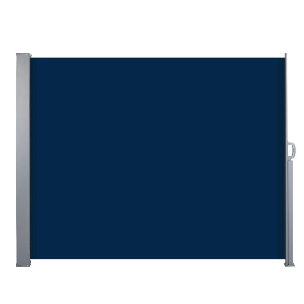 Retractable Side Awning - Blue