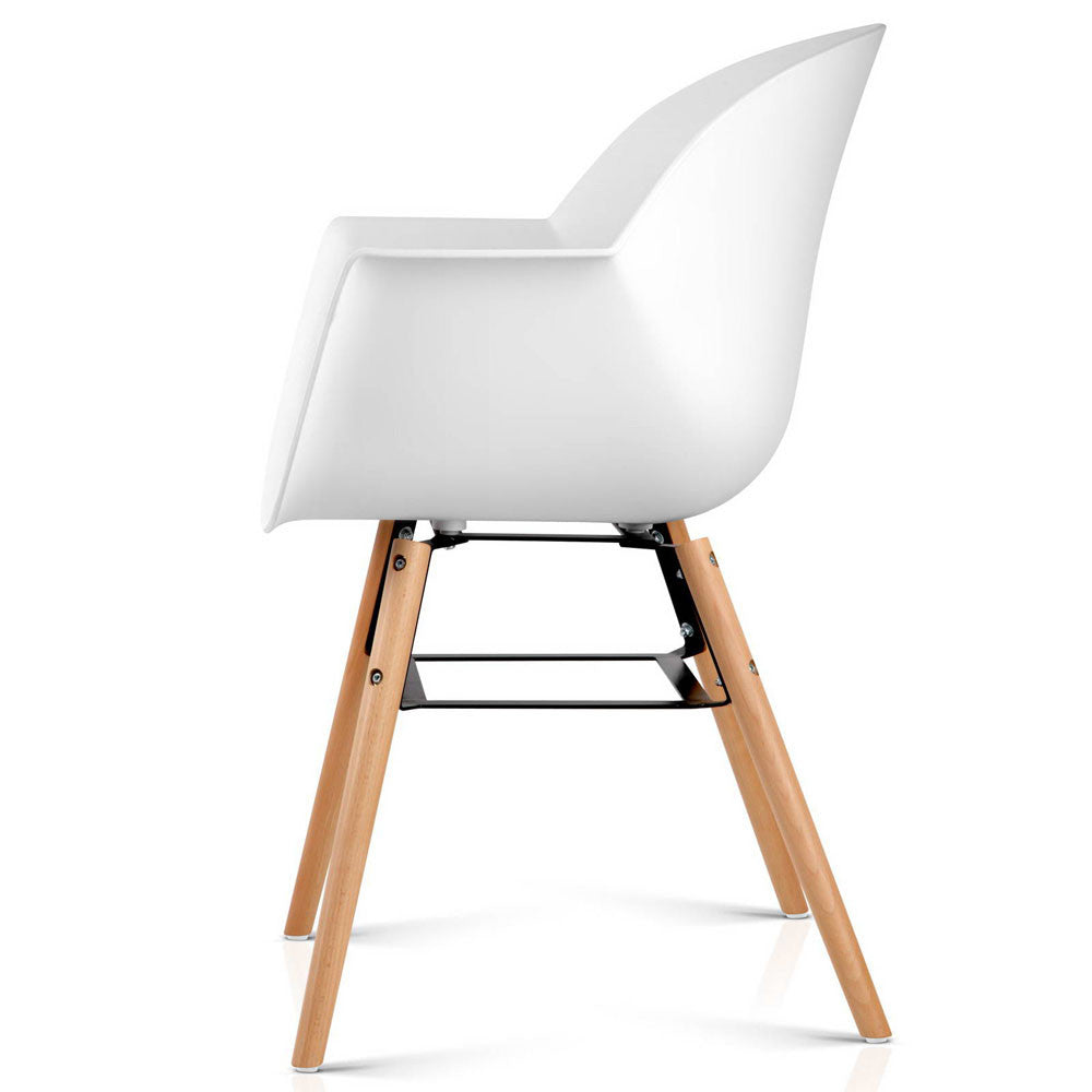 Set of 2 Eames Replica DAW Dining Chair