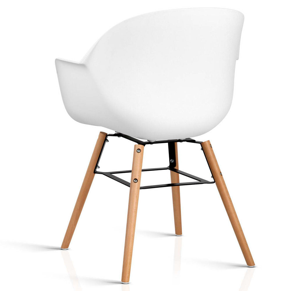 Set of 2 Eames Replica DAW Dining Chair