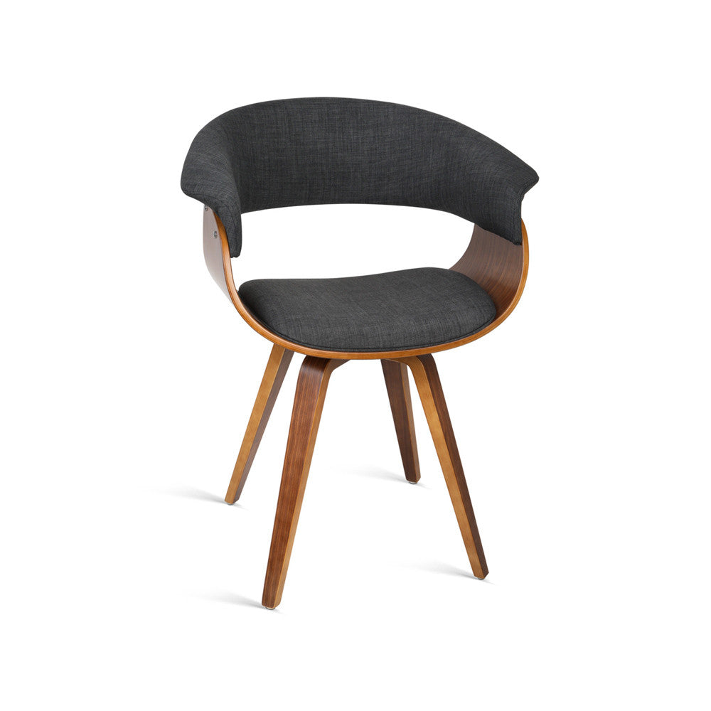 Modern Dining Chair - Charcoal