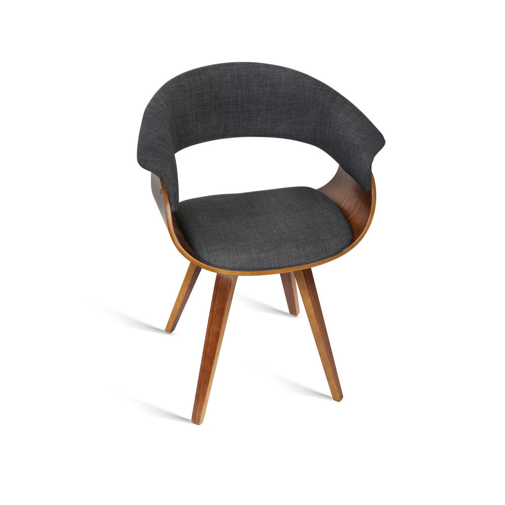 Modern Dining Chair - Charcoal