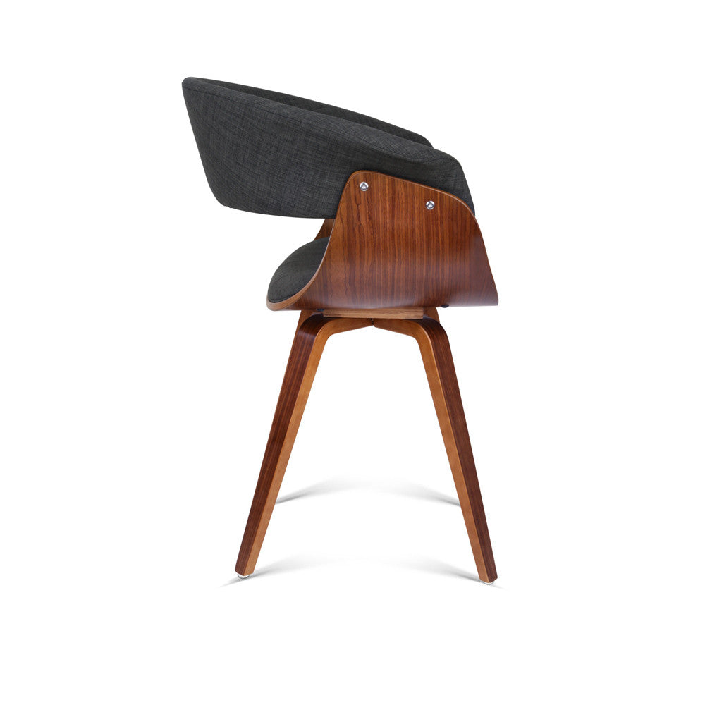 Modern Dining Chair - Charcoal