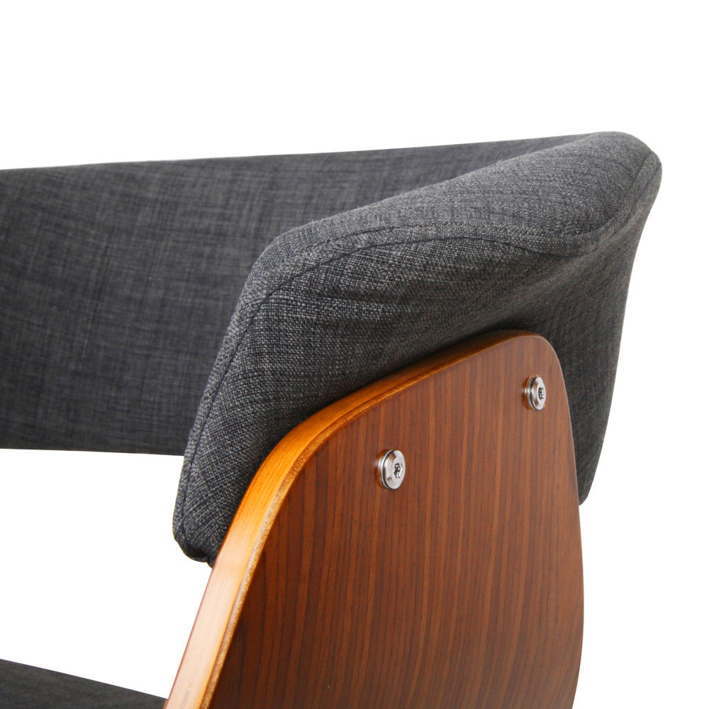 Modern Dining Chair - Charcoal