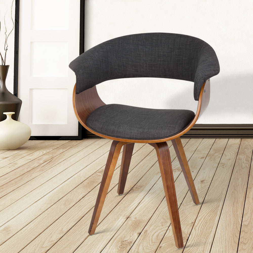 Modern Dining Chair - Charcoal