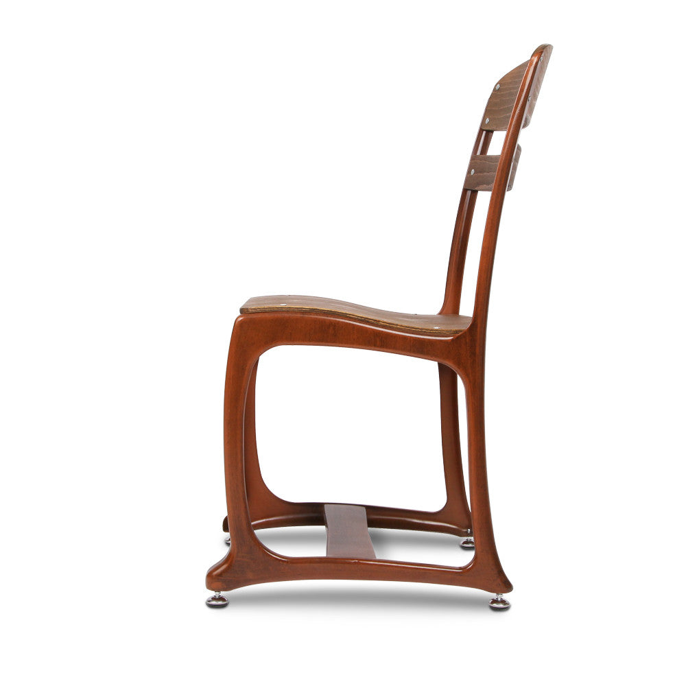 Set of 2 Replica Eton Dining Chairs - Copper