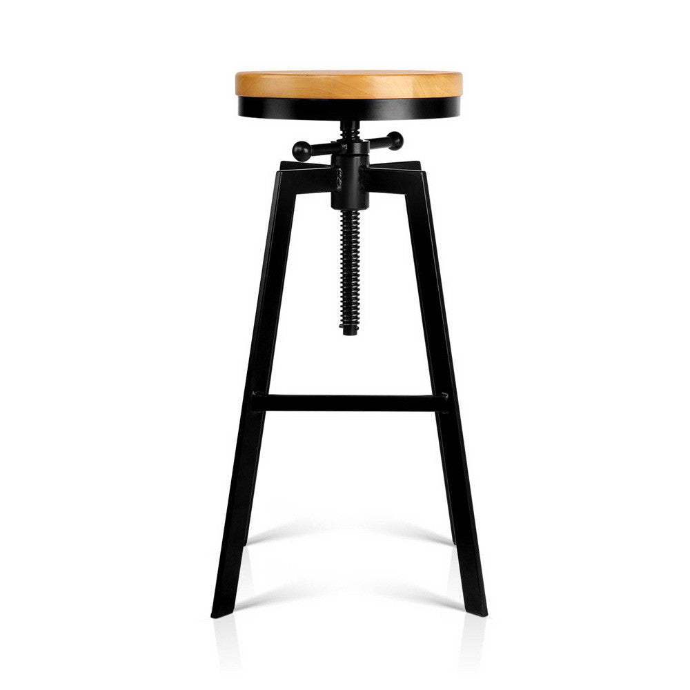 Adjustable Height Industrial Stool