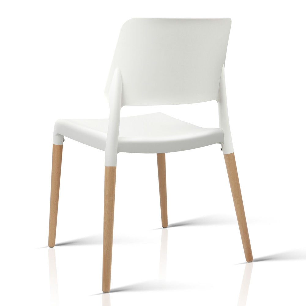 Set of 4 Belloch Replica Dining Chair - White