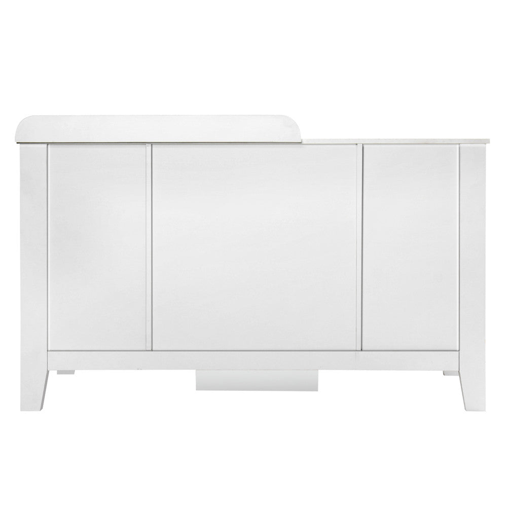 Drawer Baby Chest Change Table Dresser Cabinet White