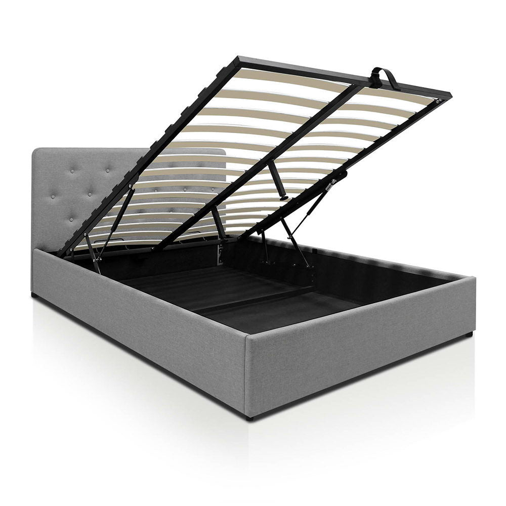 Gas Lift Storage Bed Frame - Queen