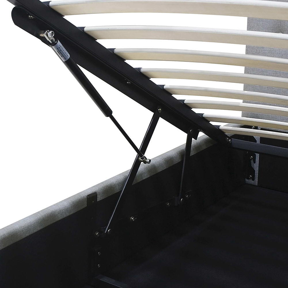 Gas Lift Storage Bed Frame - Queen