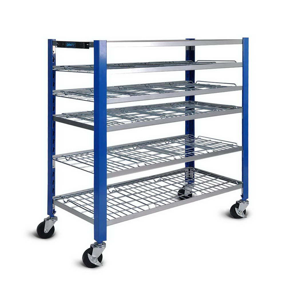 22 Storage Bin Rack With Magnetic Tool Bar