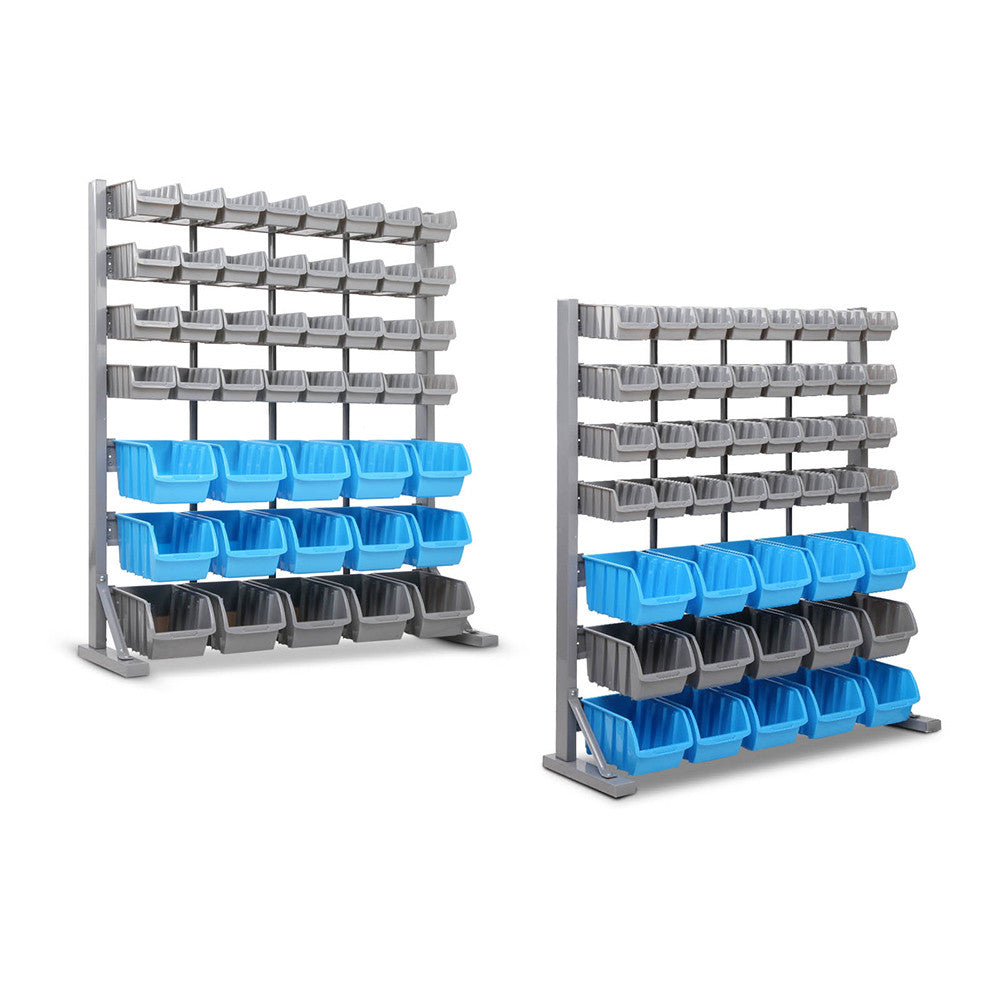 47 Storage Bin Wall Garage Rack