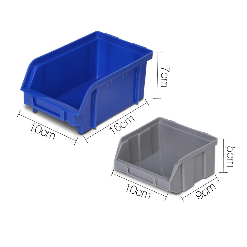 30 Bin Wall Mounted Storage Rack