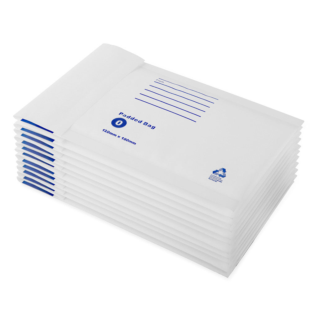 Set of 100 Bubble Padded Mailer Bag - 120mm x 180mm