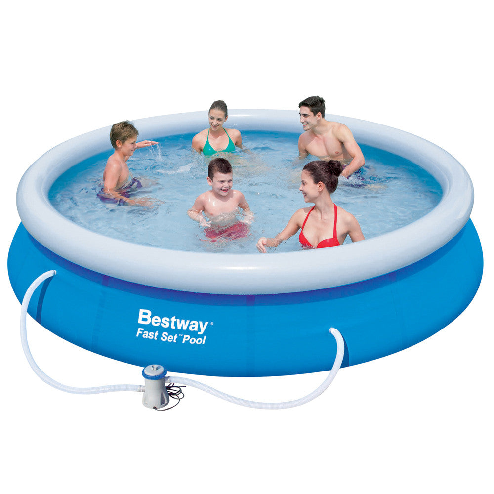 Bestway Above Ground Fast Set Swimming Pool Blue