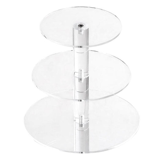 3 Tier Acrylic Cake Stand 