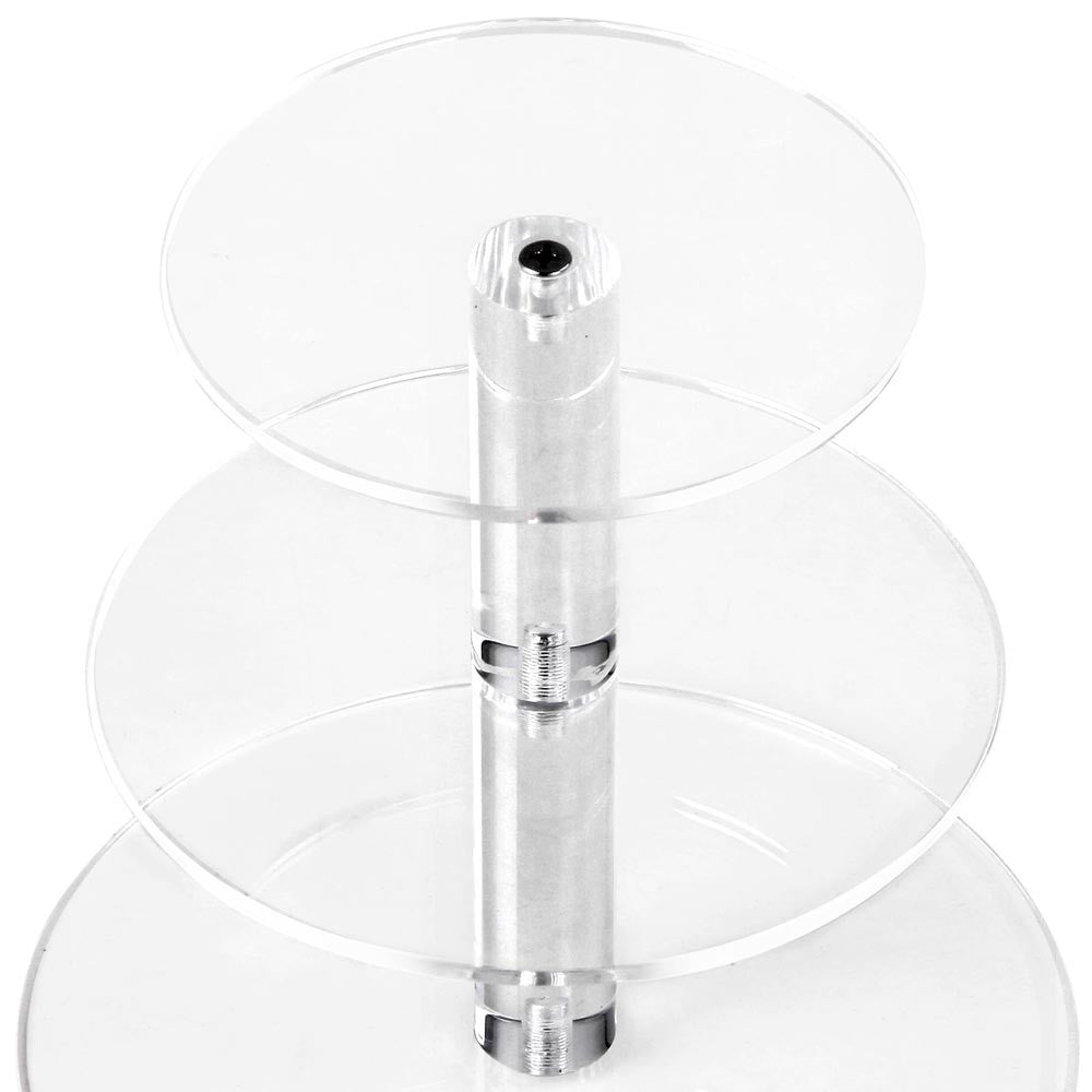 6 Tier Clear Acrylic Cake Stand 53CM