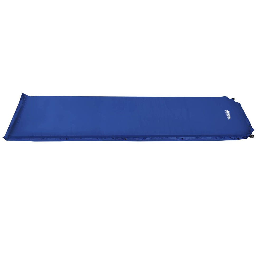 Self inflating Mattress Single 6cm Blue