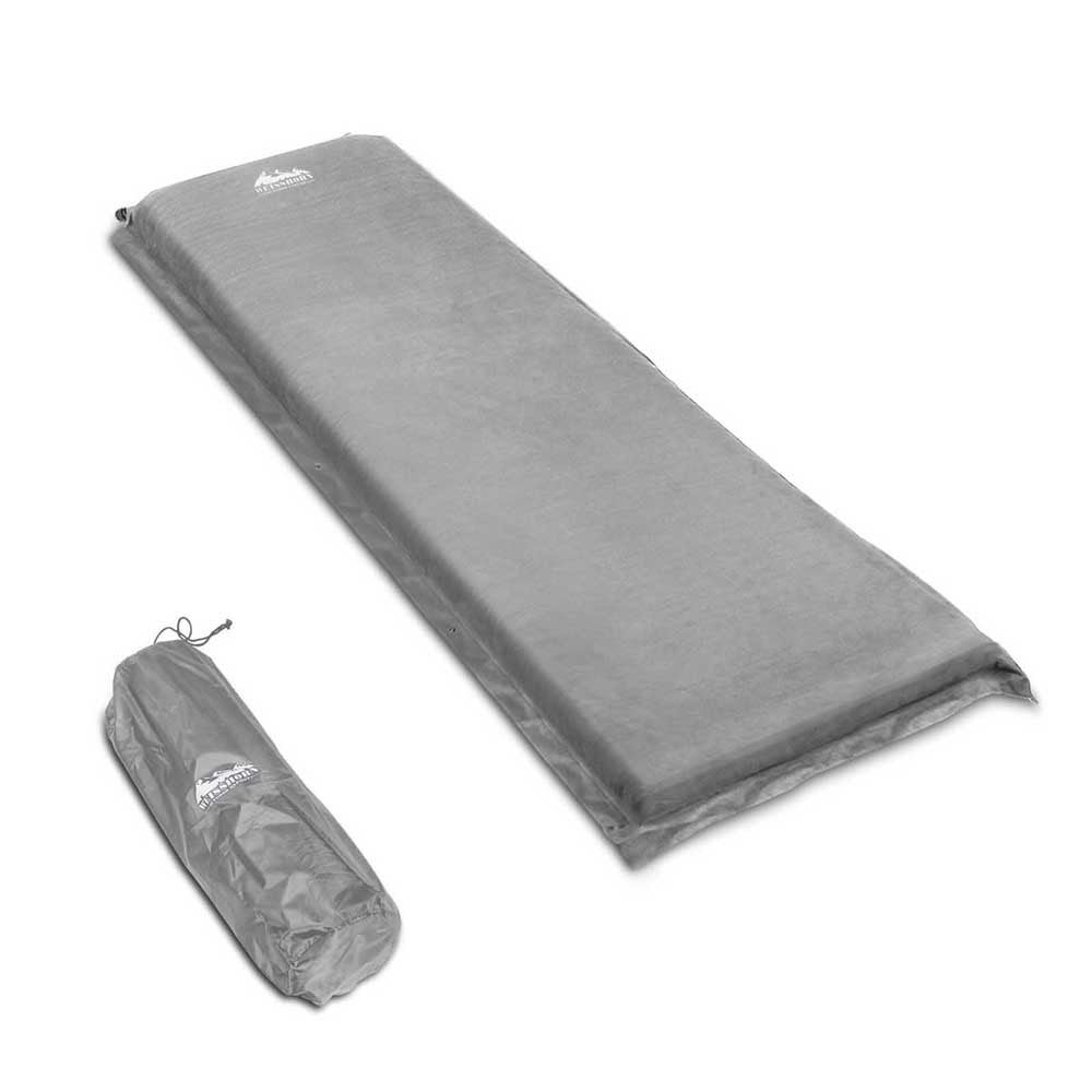 10cm Thick Self Inflating Camp Mat – Single 