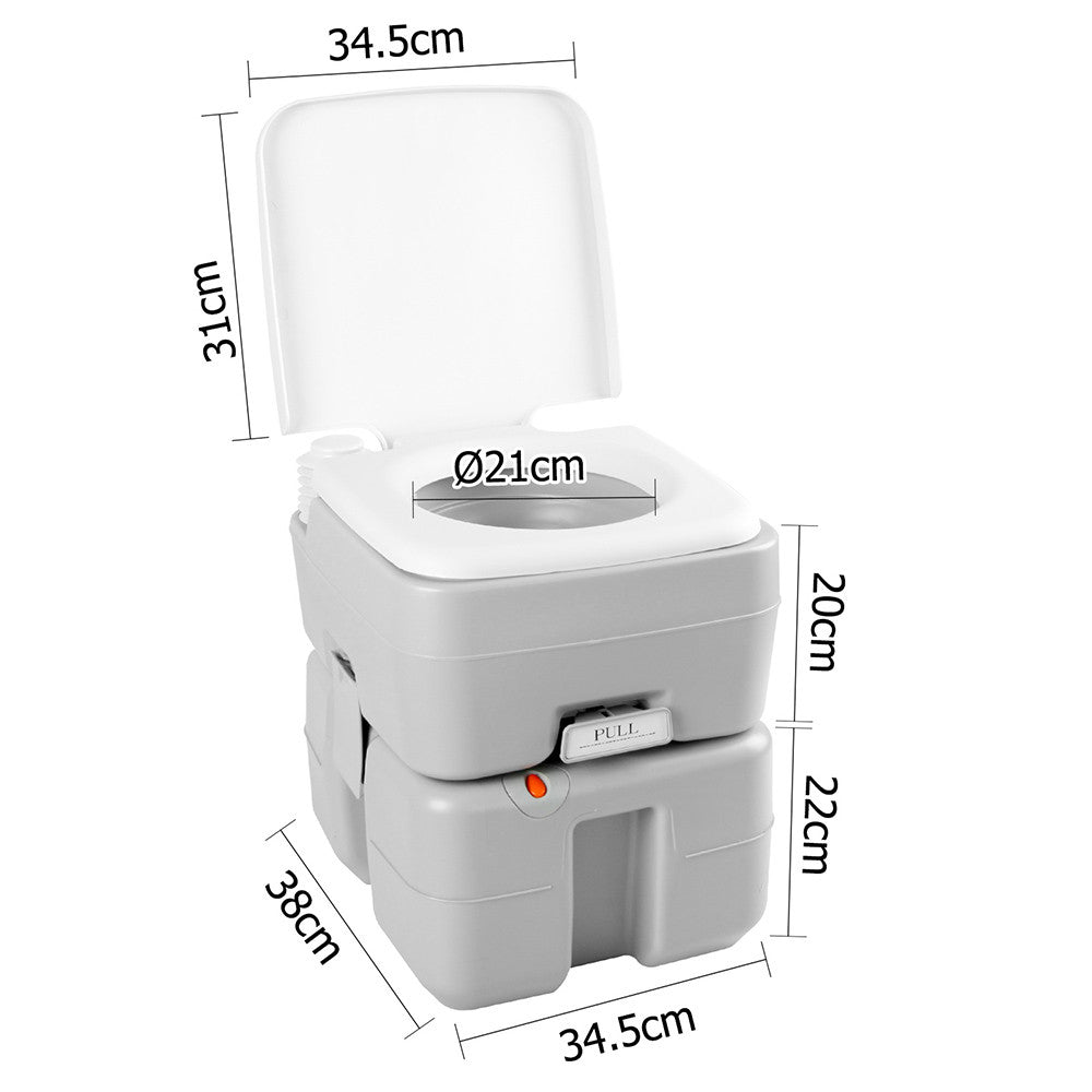 Weisshorn 20L Portable Camping Toilet