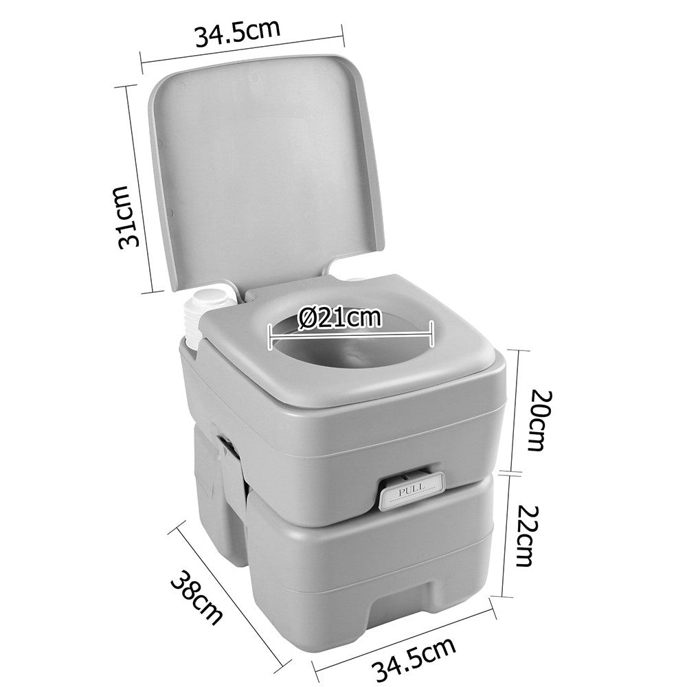 Weisshorn 20L Portable Camping Toilet