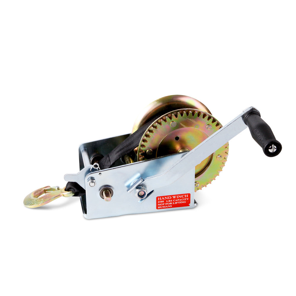 2500LBS 2-Speed 4WD Recovery Hand Winch